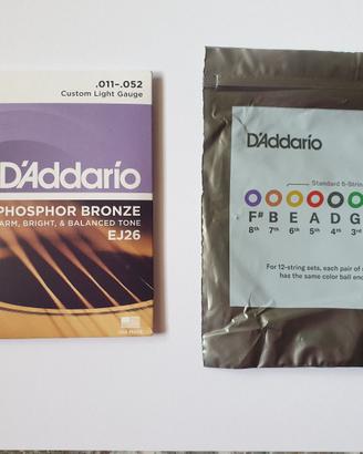 6 corde chitarra acustica