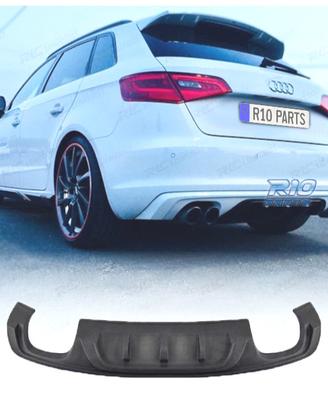 DIFFUSORE AUDI A3 8V 12-16 LOOK RS3