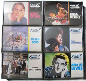 Lotto Audio Cassette Originali Storia del Rock