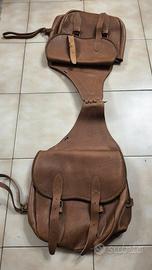 Bisaccia da cavallo per sella fatta a mano nuova