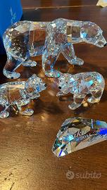 Orso siku +2 orsetti scs Swarovski