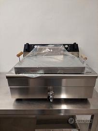 Friggitrice elettrica 20 lt vasca unica inox