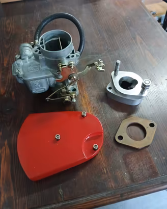Kit carburatore weber/filtro d’aria/colletore