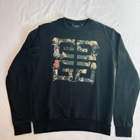 Givenchy – Felpa nera con stampa (Taglia S/M)