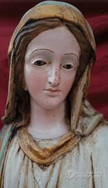 Madonna legno ‘800 90cm