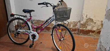 Bicicletta con cambio shimano