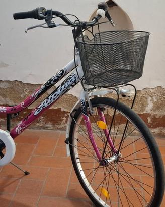 Bicicletta con cambio shimano