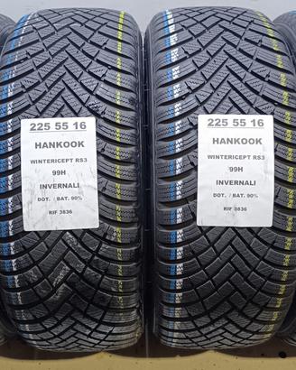4 GOMME 225 55 16 HANKOOK INV 2024 RIF3836