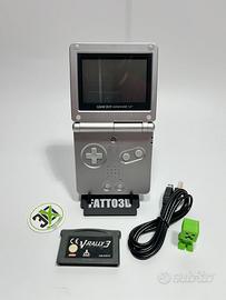 Nintendo Game Boy Advance SP Silver + V-Rally 3