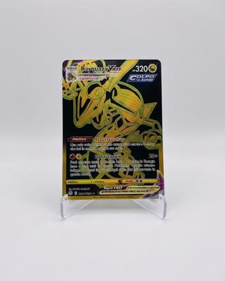 Pokémon Card Rayquaza VMAX Black Gold TG20/TG30 IT
