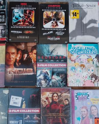 14 COFANETTI DVD NUOVI (sigillati) Scontati