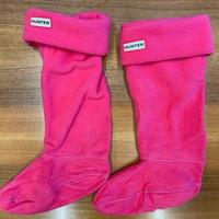 Calze taglia M pile rosa fucsia stivali HUNTER