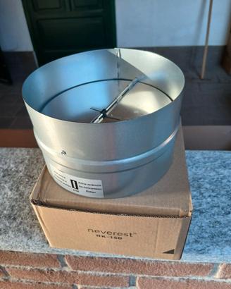 Valvola non ritorno aspirazione cappa cucina 150mm
