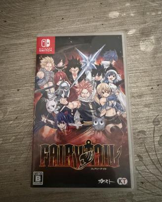 Videogame Nintendo switch Fairy Tail JAP