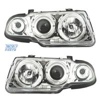 FARI PER OPEL ASTRA F 94-98 ANGEL EYES CROMATI FON