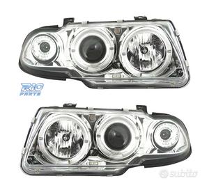 FARI PER OPEL ASTRA F 94-98 ANGEL EYES CROMATI FON