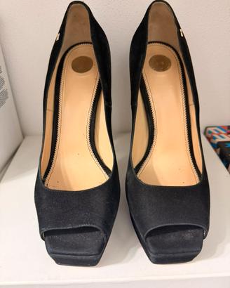 Decollete Elisabetta Franchi nere tacco alto