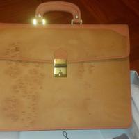 Cartella portadocumenti pelle