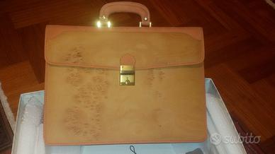 Cartella portadocumenti pelle