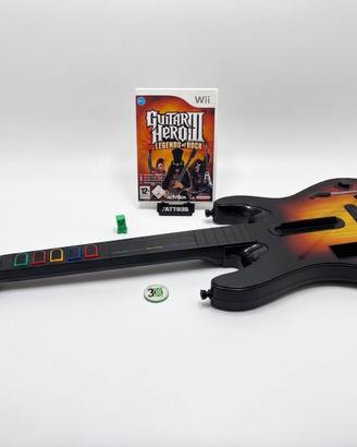 Chitarra + Guitar Hero III: Legends of Rock WII