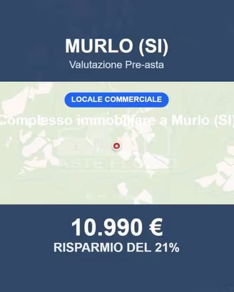 Immobile in asta di 95 m² a Murlo
