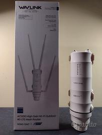 RIPETITORE MESH WAVLINK AC1200 4G LTE DUAL BAND