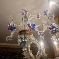 Lampadario Murano Vintage Enorme 