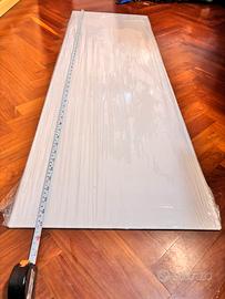 Piano in vetro bianco opaco 120x40 Besta/IKEA