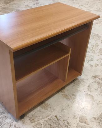 Scrivania porta pc in legno