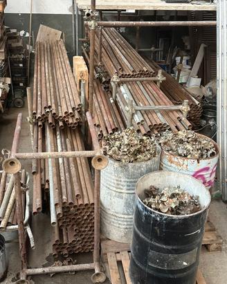 PUNTELLI, PONTEGGIO, MORSETTI CRAVATTE E CUNEI