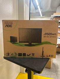 Monitor 18,5 lcd nuovo LED TN / NERO