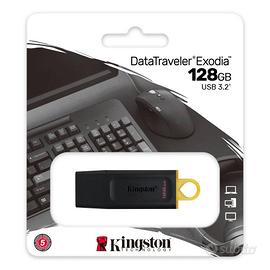 Pendrive Memoria Kingston Exodia DTX 128GB USB 3.2