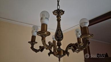 lampadario classico lampadario vintage 6 luci 