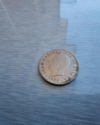 Moneta da collezione 5 pesetas spagnoli 