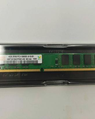 Memoria Ram DDR3 4GB Hynix 4GB 2RX8 PC3-10600S