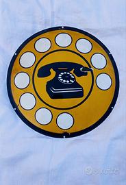 Insegna Smaltata SIP anni 60/70