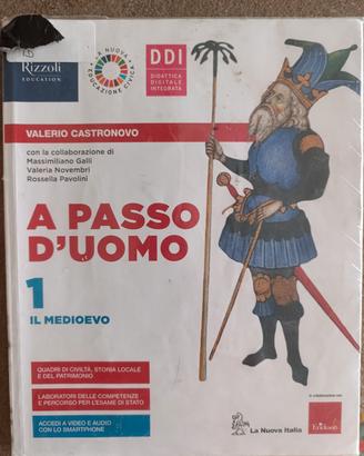 libro scuola media a passo d'uomo 1