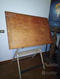 Tavolo da lavoro tavolo da disegno vintage