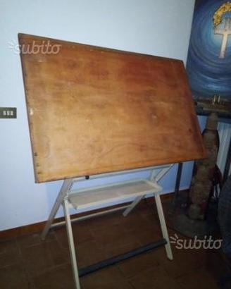 Tavolo da lavoro tavolo da disegno vintage