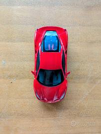 Modellino Ferrari 488 GTB Rosso 1:18