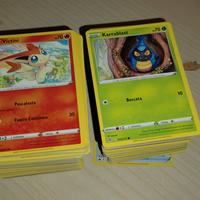 mezzo chilo carte pokemon bordo giallo