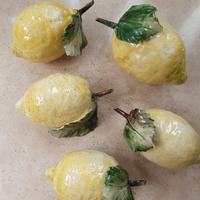 Cinque Limoni Ceramica Artigianale Mennella Ischia