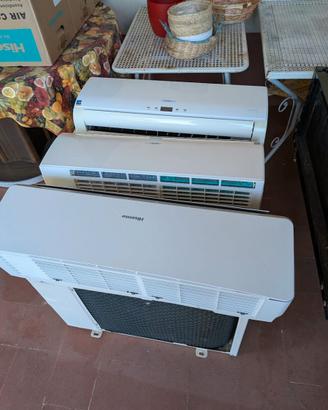 3 Climatizzatori 9000 BTU Inverter Hisense Wintair