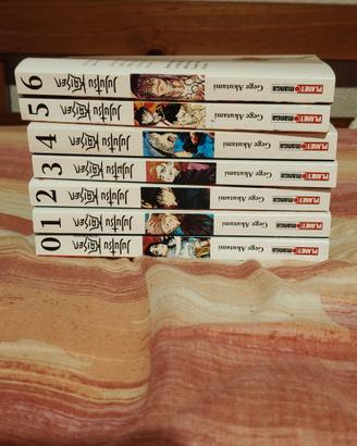 Jujutsu Kaisen dal volume al 0 al 6