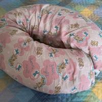 cuscino per allattamento in pula di farro.