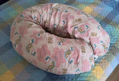 cuscino per allattamento in pula di farro.