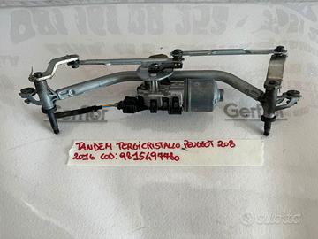 Tandem tergicristalli Peugeot 208 2015