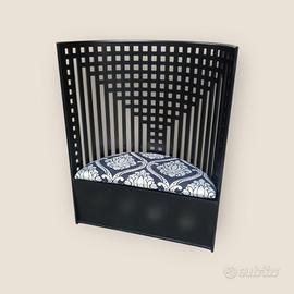 Poltrona tronetto modello stile Charlees Rennie