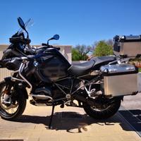 Bmw r 1200 gs adventure triple black + 3 borse