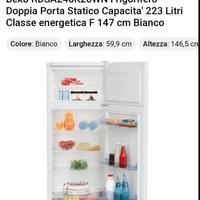 Frigo Beko doppiaporta + freezer